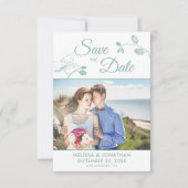 蘭エレガントモダンフローラ写真の日付を保存 (正面)