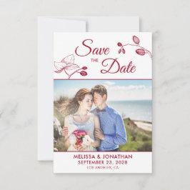 蘭エレガントモダンフローラ写真の日付を保存