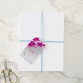 蘭エレガント花結婚フローラ ギフトタグ (より糸付き)