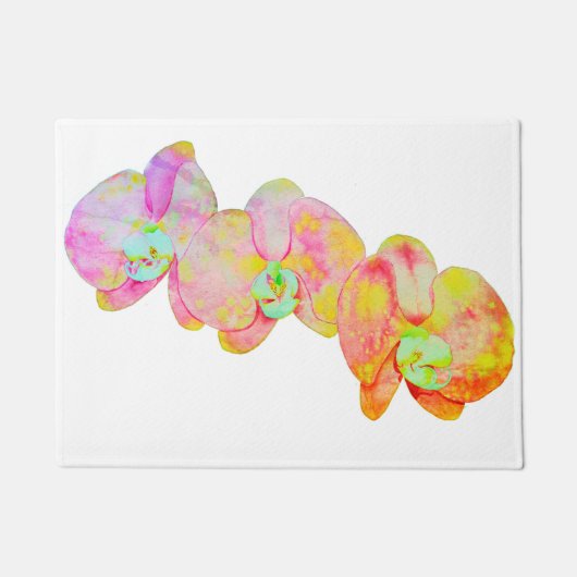 蘭カリブの蘭 ドアマット (正面)