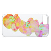 蘭カリブの蘭、熱帯水色の花 Case-Mate iPhoneケース (裏面(横))