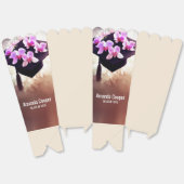 蘭スタイリッシュユニーク学卒業ポップコーン フェイバーボックス (見開き)