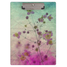 蘭ティール（緑がかった色）と紫のフローラスクリプトテクスチャの外観