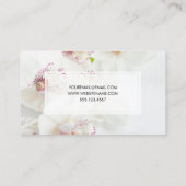 蘭フローラデザイナープロフェッショナルフローラ 名刺 (裏面)