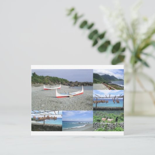 蘭島（台湾） ポストカード (スタンド正面)