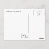 蘭島（台湾） ポストカード (裏面)