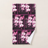 蘭日本の蘭 バスタオルセット (ハンドタオル)