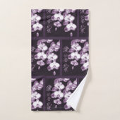 蘭日本の蘭 バスタオルセット (ハンドタオル)