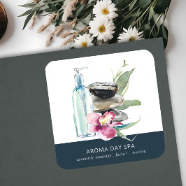 蘭石竹水カラーマッサージスパセラピー スクエアシール