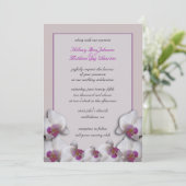 蘭結婚式招待状 招待状 (スタンド正面)