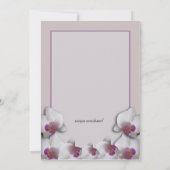 蘭結婚式招待状 招待状 (裏面)