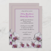 蘭結婚式招待状 招待状 (正面/裏面)