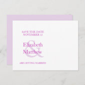 蘭絵を描花は日付カードを保存 案内ポストカード (正面/裏面)