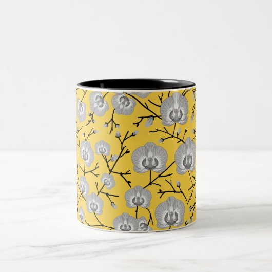 蘭菜 ツートーンマグカップ (中央)