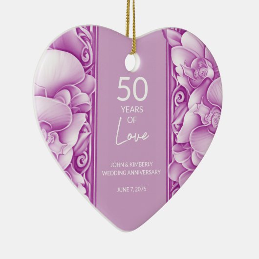 蘭華美の結婚記念写真オーナメント セラミックオーナメント (右)