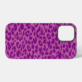 蘭豹柄スキングッズ ファー iPhoneケース (裏面横)