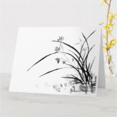 蘭貴族 カード (黄色い花)