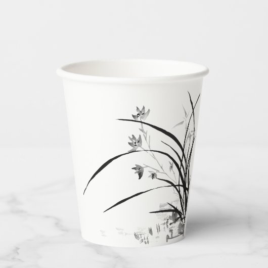 蘭貴族 紙コップ (正面)