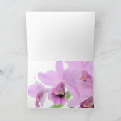 蘭1の万能挨拶または招待状カード カード (内部)