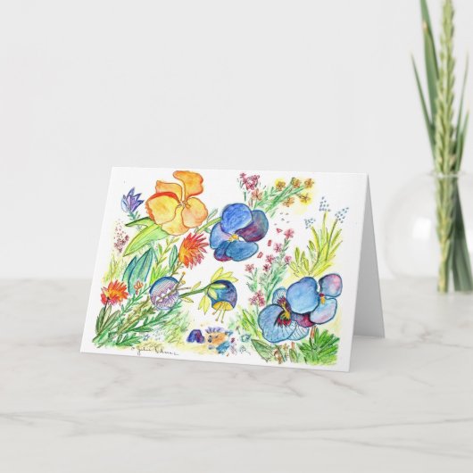 蘭16 カード (正面)