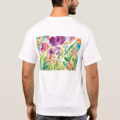 蘭8 Tシャツ (裏面)