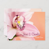 蘭・ありがとうはがき ポストカード (正面/裏面)