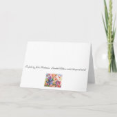 蘭 カード (裏面)