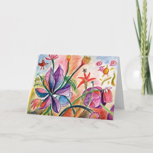 蘭 カード (正面)