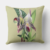 蘭(パフィオペディルムアルゴス) クッション (裏面)