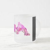 蘭 フロストグラスマグカップ (正面右)