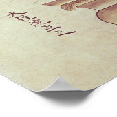 蘭 ポスター (角)