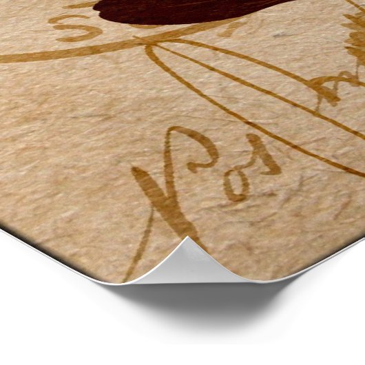 蘭 ポスター (角)