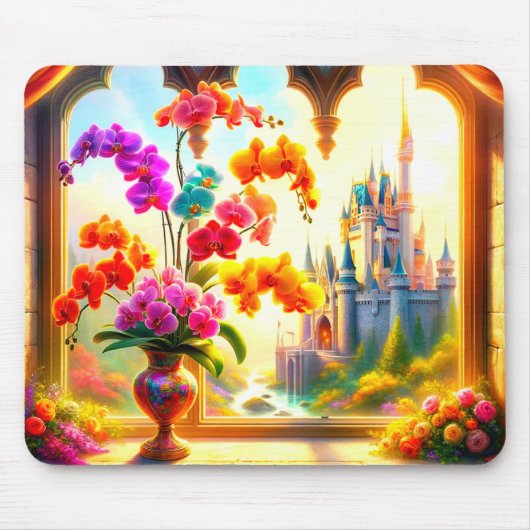 蘭 マウスパッド (正面)