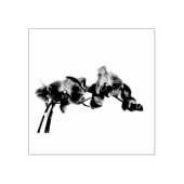 蘭 ラバースタンプ (インプリント)