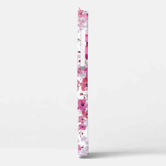 蘭：特異な赤い美しい。 Case-Mate iPhoneケース (裏面 / 左)