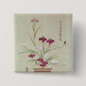 蘭 缶バッジ (正面)