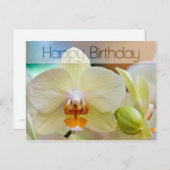 蘭・誕生日はがき ポストカード (正面/裏面)