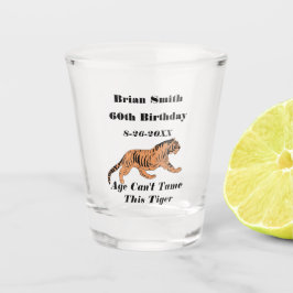 虎が六十になる ショットグラス