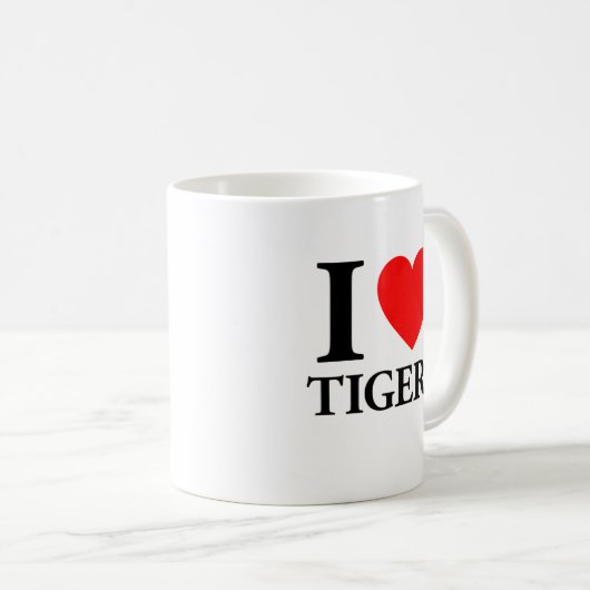 虎が大好き コーヒーマグカップ (正面右)
