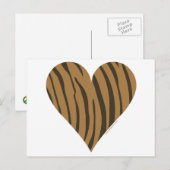 虎が大好き ポストカード (正面/裏面)