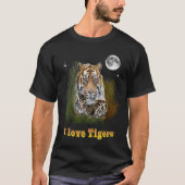 虎が大好き Tシャツ (正面)