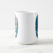 虎で波をとらえ コーヒーマグカップ (中央)