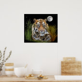 虎と子牛のポスター ポスター (キッチン)