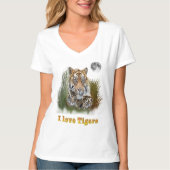 虎と子 Tシャツ (正面)