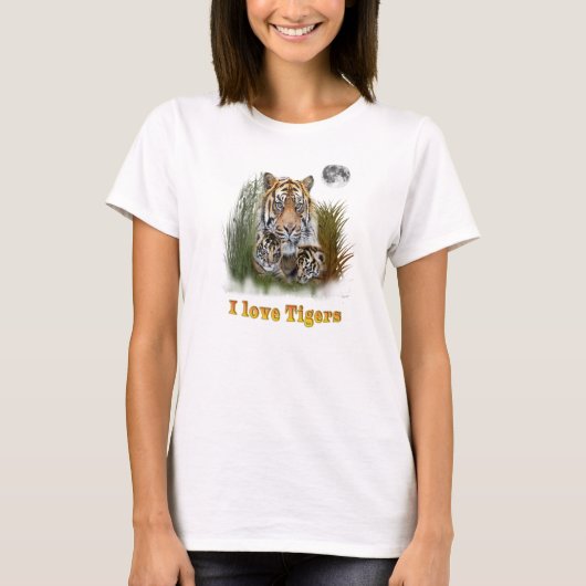 虎と子 Tシャツ (正面)