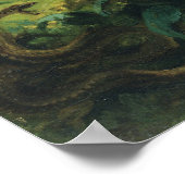 虎と蛇， 1858 ポスター (角)