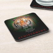 虎のやる気を起こさせる偉業 コースター (左側)