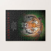 虎のやる気を起こさせる偉業 ジグソーパズル (横)