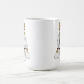 虎のように振舞う コーヒーマグカップ (中央)