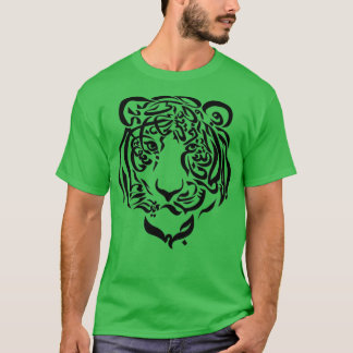 虎のアラビア文字 Tシャツ